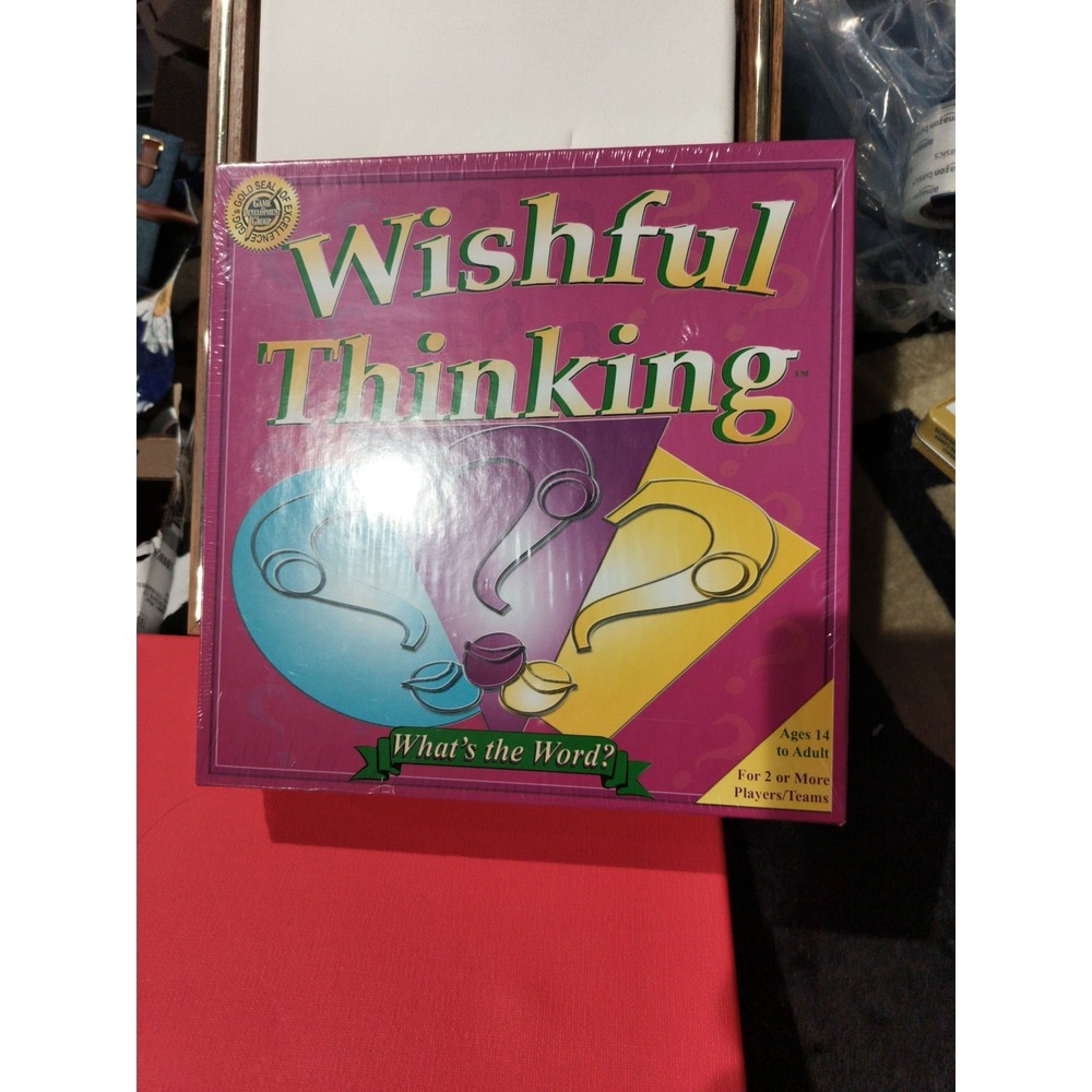 Wishful Thinking - What's the Word Board Game ~ FACTORY SEALED Ages 14+